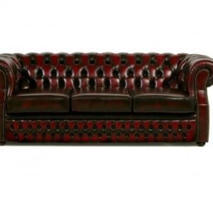 Diivan Chesterfield nahk L: 212cm