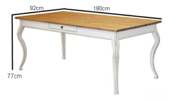Söögilaud Alma 180*93*77cm Söögilaud Alma 180*93*77cm