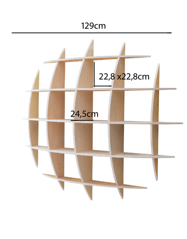 Seinariiul TÄISKUU 129cm  erinevad toonid
