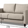 Diivanvoodi ARIA 154cm Diivanvoodi ARIA 154cm