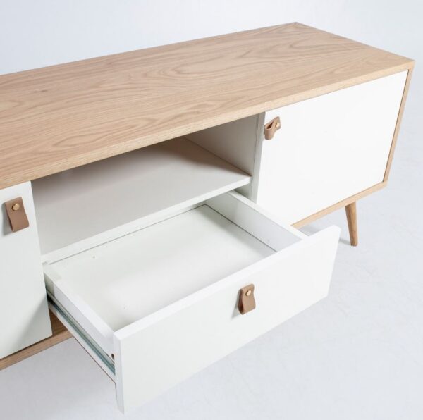 TV-laud HELENA 150*40*55, naturaalne/valge TV-laud HELENA 150*40*55, naturaalne/valge