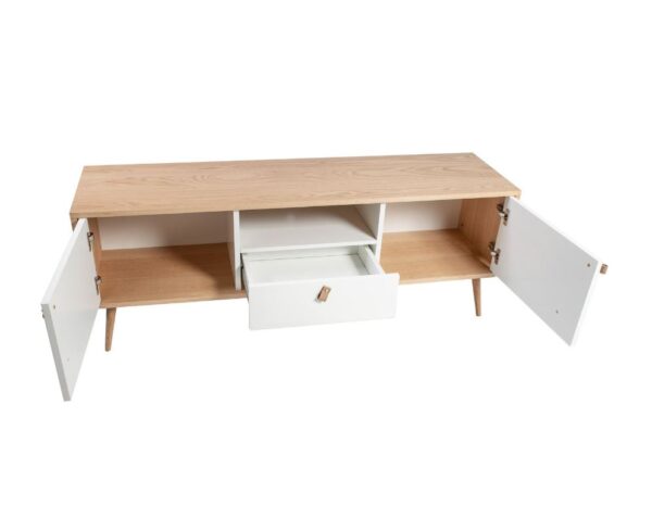 TV-laud HELENA 150*40*55, naturaalne/valge TV-laud HELENA 150*40*55, naturaalne/valge