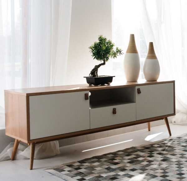 TV-laud HELENA 150*40*55, naturaalne/valge TV-laud HELENA 150*40*55, naturaalne/valge