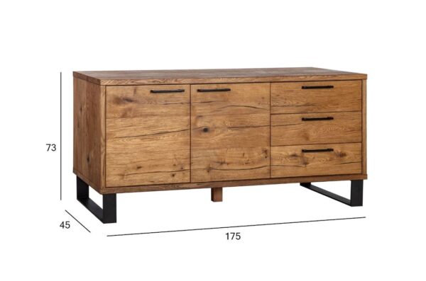Kummut ROTTERDAM 175*45*73cm TAMM