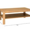 Diivanilaud CHICAGO NEW 110*65*43cm tamm Diivanilaud CHICAGO NEW 110*65*43cm tamm