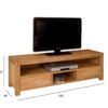 TV-laud CHICAGO NEW 140*40*45cm tamm