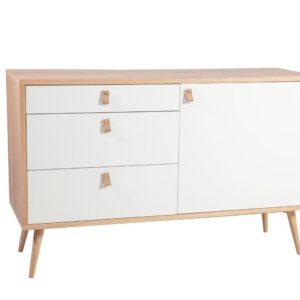 Kummut HELENA 120*40*75cm naturaalne/valge Kummut HELENA 120*40*75cm naturaalne/valge