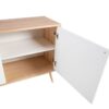 Kummut HELENA 120*40*75cm naturaalne/valge Kummut HELENA 120*40*75cm naturaalne/valge