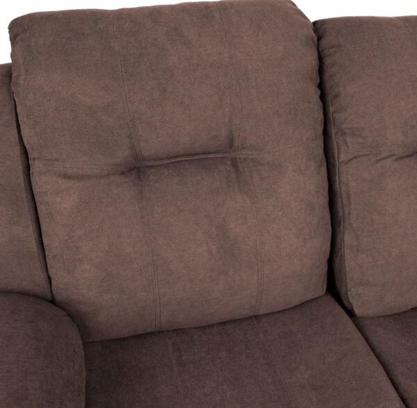 Diivan Dixon 2-kohaline recliner,pruun