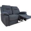 Diivan DIXON 2-kohaline recliner, tumehall