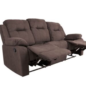 Diivan DIXON 3-kohaline recliner, pruun Diivan DIXON 3-kohaline recliner, pruun