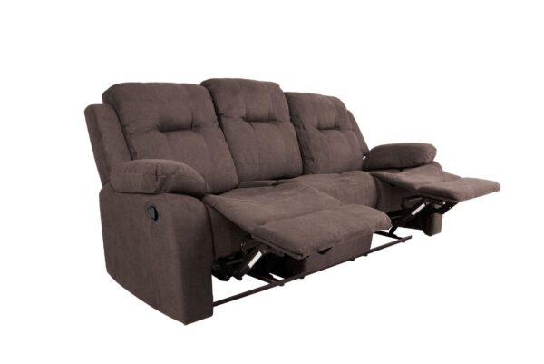 Diivan DIXON 3-kohaline recliner, pruun Diivan DIXON 3-kohaline recliner, pruun