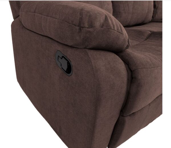 Diivan DIXON 3-kohaline recliner, pruun Diivan DIXON 3-kohaline recliner, pruun