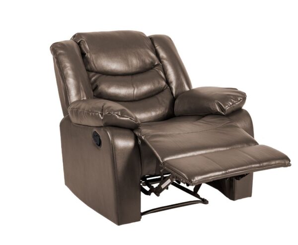 Tugitool DIXON recliner, elevandihall kunstnahk