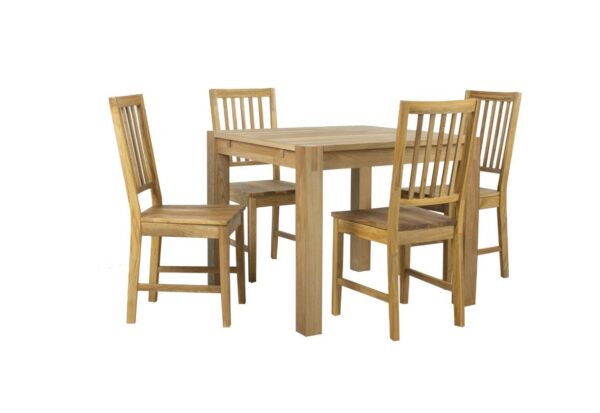 Söögilauakomplekt TAMM 90*90cm  laud +4 tooli