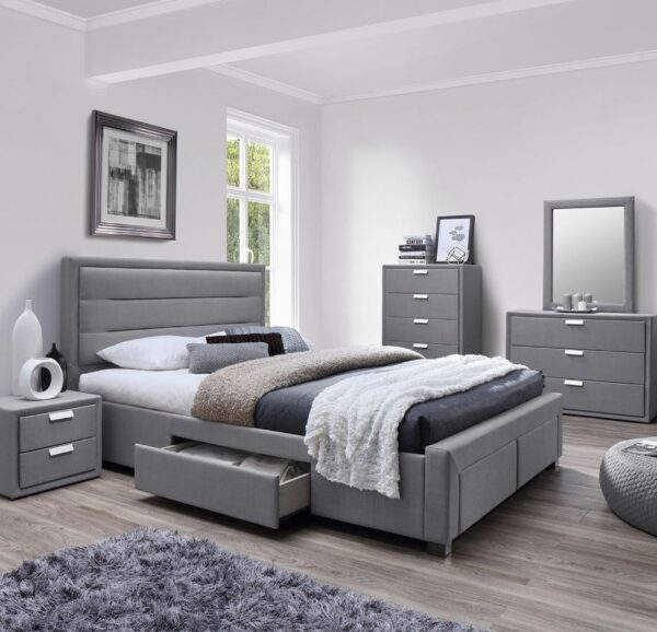 Voodi CAREN 160*200cm, hall