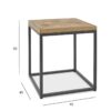 Abilaud INDUS 45cm*45cm*H50cm tammespoon Abilaud INDUS 45cm*45cm*H50cm tammespoon