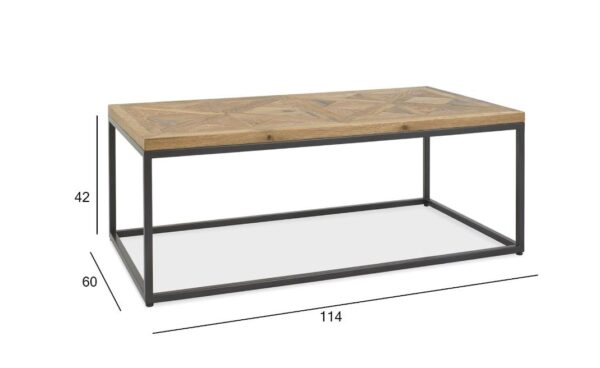 Diivanilaud INDUS 114cm*60cm*H42cm tammespoon Diivanilaud INDUS 114cm*60cm*H42cm tammespoon