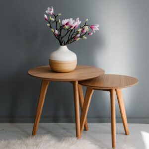 Abilaud HELENA 2tk komplektis D50*H45cm, D40*H40cm, tamm Abilaud HELENA 2tk komplektis D50*H45cm, D40*H40cm, tamm