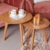 Abilaud HELENA 2tk komplektis D50*H45cm, D40*H40cm, tamm Abilaud HELENA 2tk komplektis D50*H45cm, D40*H40cm, tamm