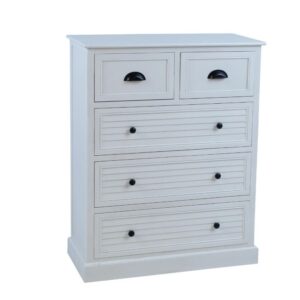 Kummut MELDON 80*35*H103cm valge