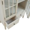 Vitriinkapp DEVON 80,5*35*H136cm valge