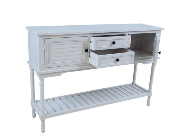 Abilaud MELDON 120*33*K81cm valge