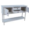 Abilaud MELDON 120*33*K81cm valge