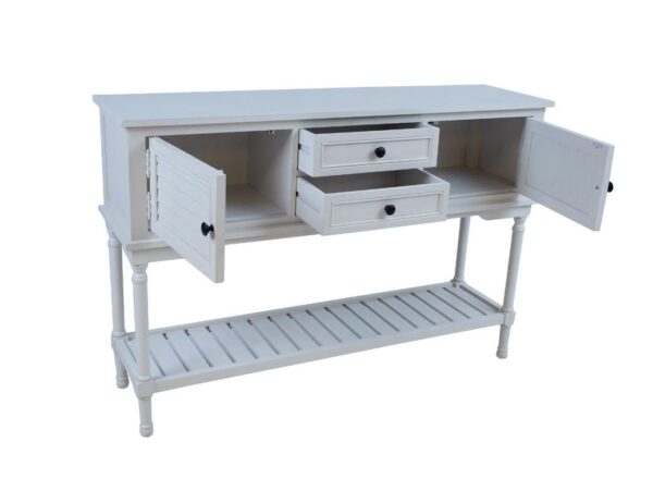 Abilaud MELDON 120*33*K81cm valge