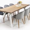 Söögilaud LANA 200*89*K-76 puidust jalgadega Söögilaud LANA 200*89*K-76 puidust jalgadega