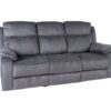 Diivan GENTRY 3-kohaline recliner 210cm, hall kangas