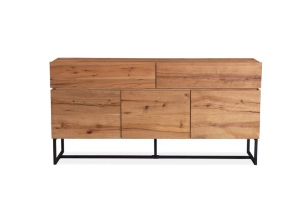 Kummut BYRON 160*41*H180cm tamm