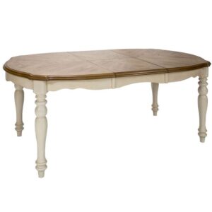 Söögilaud LILY 137/182*106*H76cm tamm