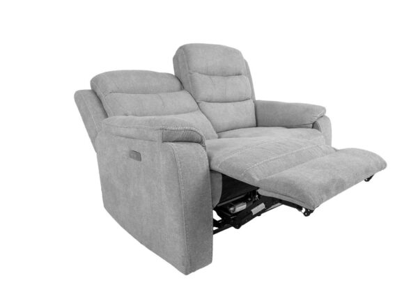 Diivan MIMI 2-kohaline elektriline recliner, helehall