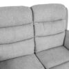 Diivan MIMI 2-kohaline elektriline recliner, helehall