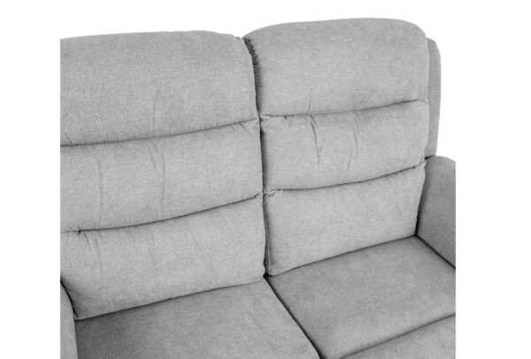 Diivan MIMI 2-kohaline elektriline recliner, helehall