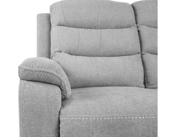 Diivan MIMI 2-kohaline elektriline recliner, helehall