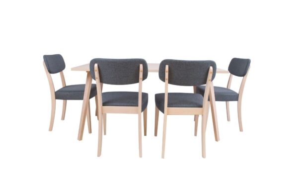 Söögilauakomplekt ADORA laud, 6 tooli