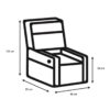 Tugitool SABIA recliner  tumehall