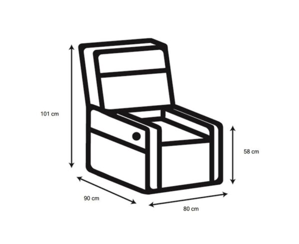 Tugitool SABIA recliner  tumehall