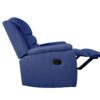 Tugitool MANUEL manuaalne recliner, tumesinine